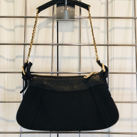 Dolce & Gabbana Handbags - Dolce & Gabbana Canvas and Leather Satchel